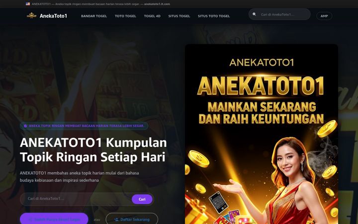 Screenshot of anekatoto1.it.com