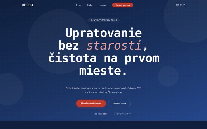 Screenshot of anekoservis.sk