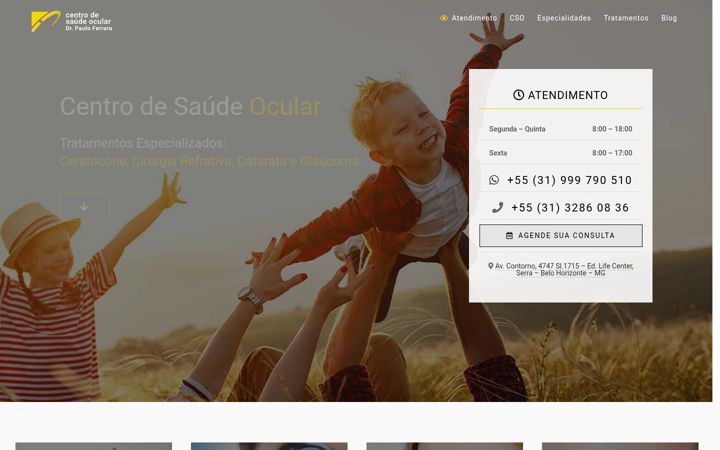Screenshot of aneldeferrara.com.br