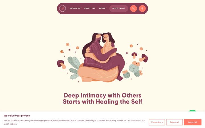Screenshot of anelegantmind.com