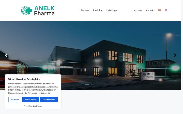 Screenshot of anelk.com