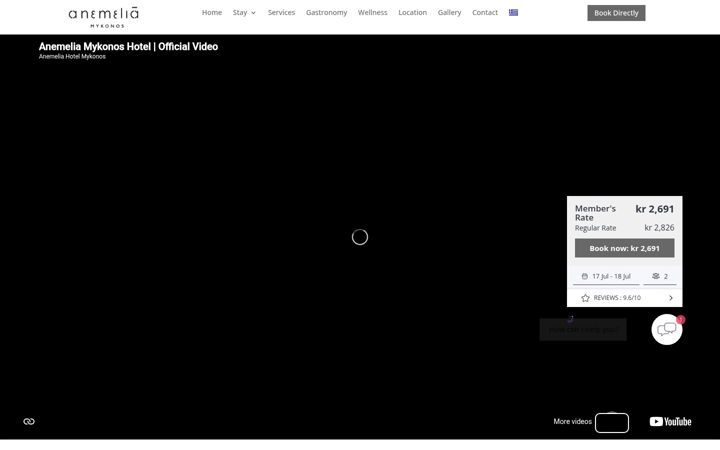 Screenshot stránky anemeliamykonos.com