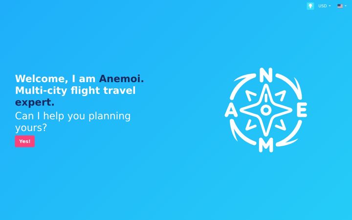 Screenshot of anemoi.app