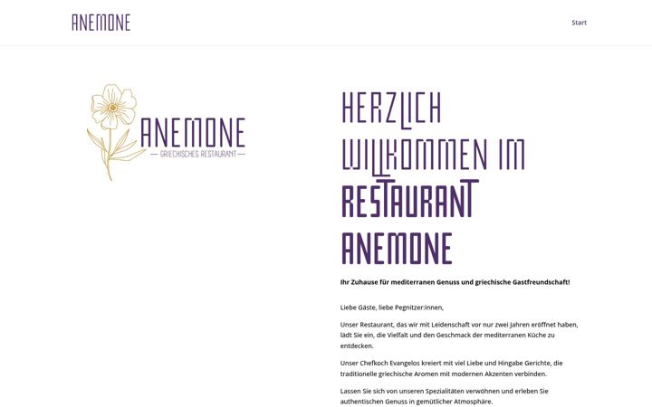 Screenshot of anemone-pegnitz.de