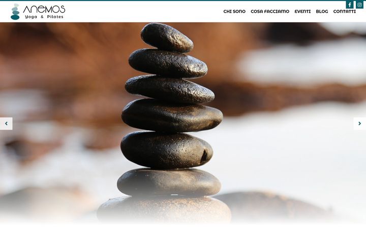 Screenshot of anemosyogapilates.com