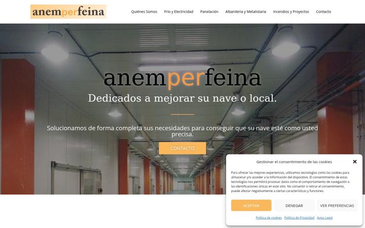 Screenshot του anemperfeina.es