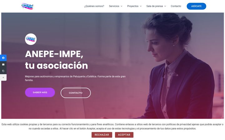 Zrzut ekranu anepe-impe.org