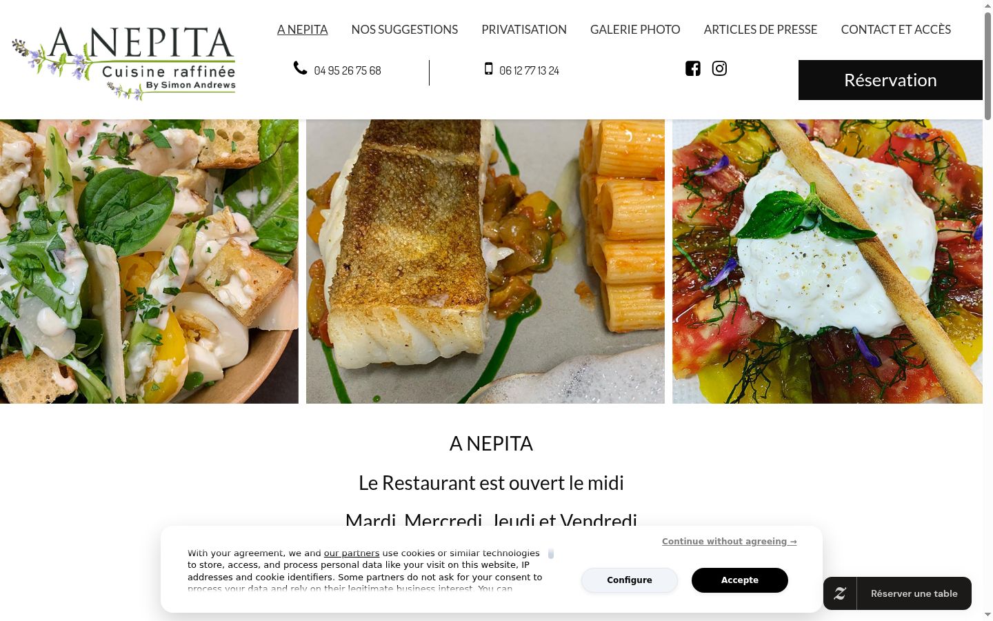 Ekraanipilt nõusolekubännerist, mida näidati enne mis tahes suhtlust