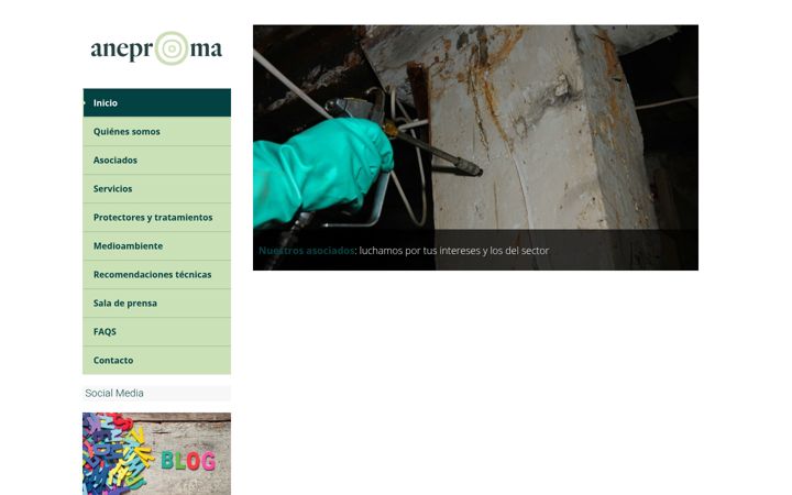 Screenshot του aneproma.es