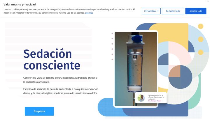 Screenshot of anestdent.com
