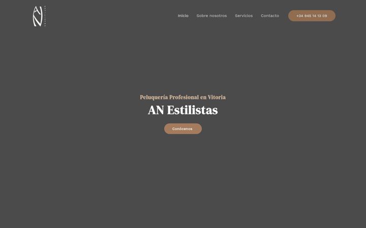 Screenshot of anestilistas.es