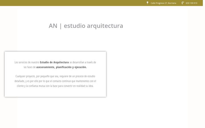 Screenshot of anestudioarquitectura.com