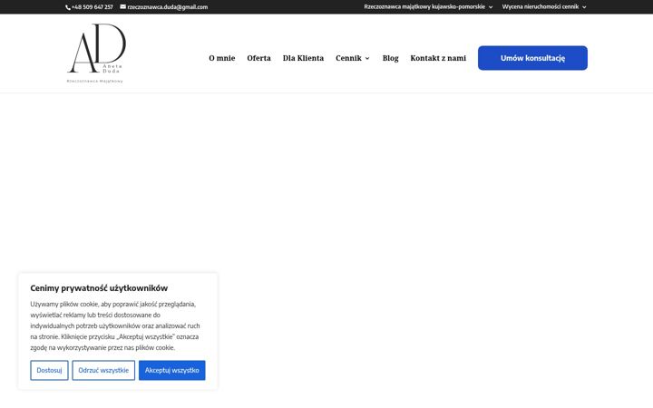 Posnetek zaslona anetaduda.pl