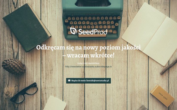 Screenshot of anetastaska.pl