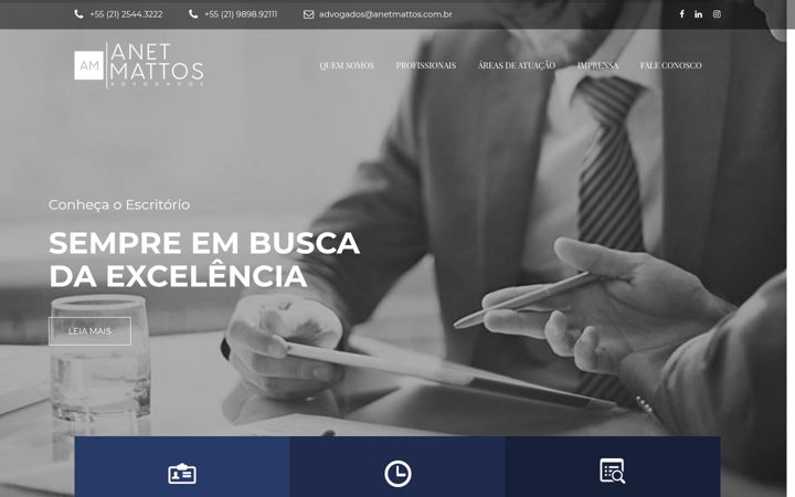 Skjermbilde av anetmattos.com.br