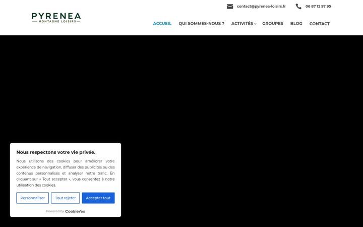 Screenshot of aneto-loisirs.fr