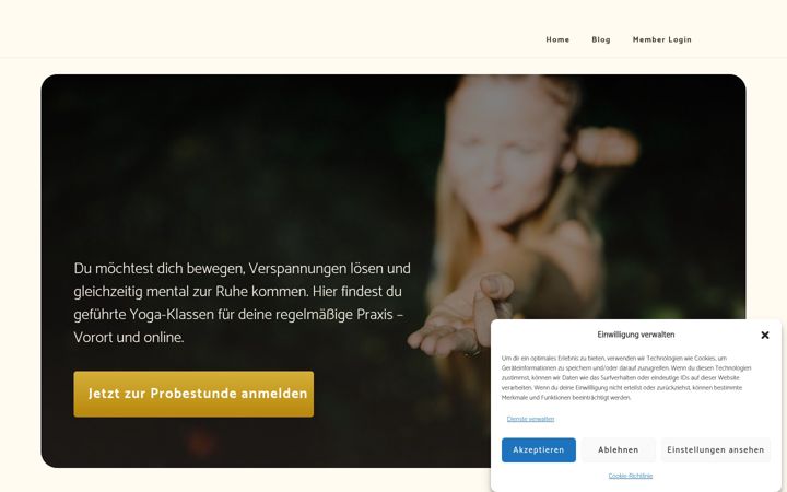 Screenshot stránky anettreichelt.de