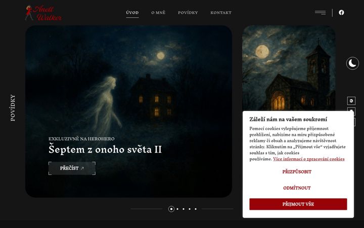 Screenshot of anettwalker.com