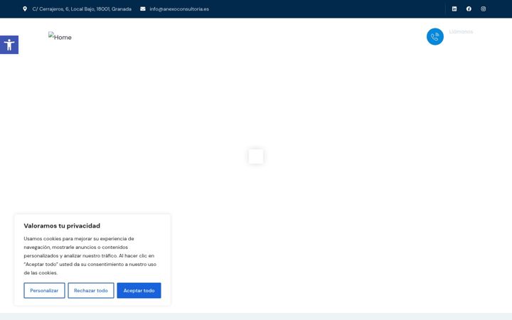 Екранна снимка на anexoconsultoria.es