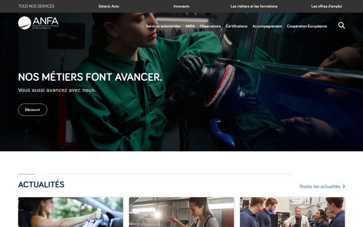 Screenshot of anfa-auto.fr