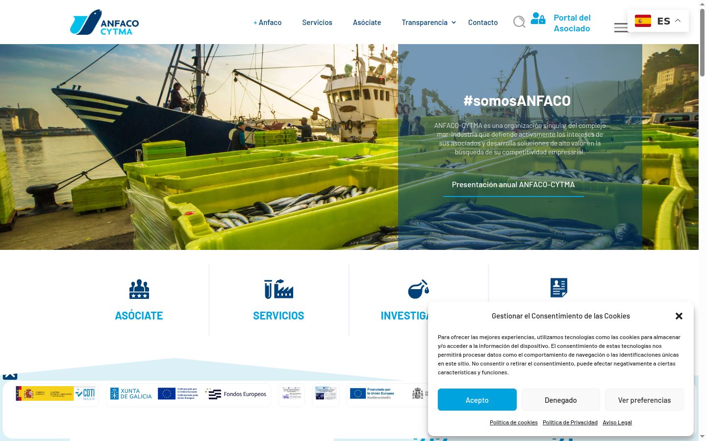 Sutikimo reklamjuostės, rodytos prieš bet kokią sąveiką, ekrano kopija