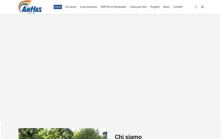 Kuvakaappaus sivustosta anffasavezzano.it