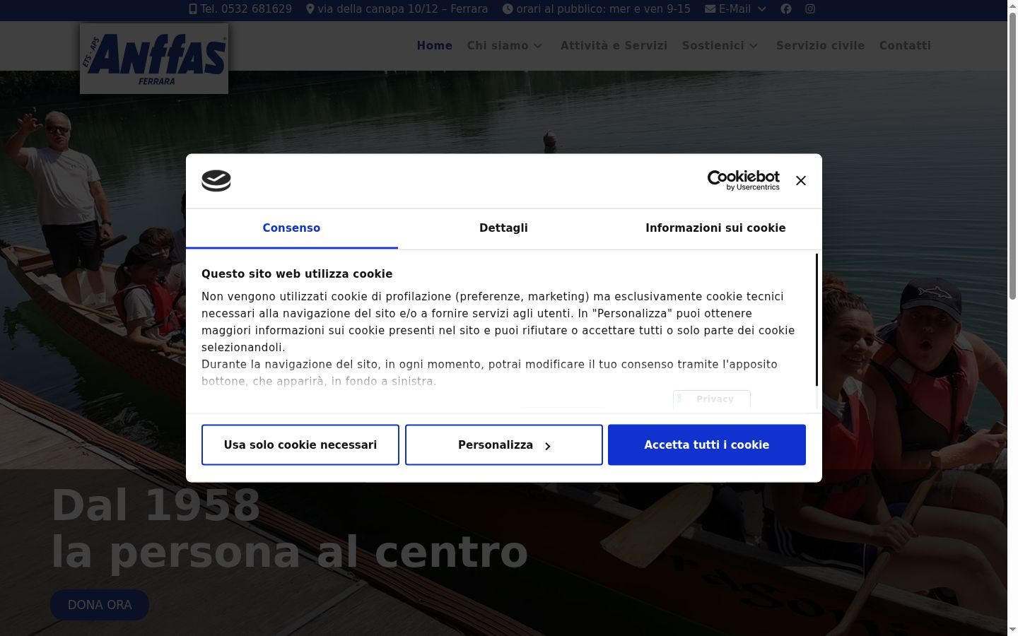 Zrzut ekranu banera zgody wyświetlanego przed jakąkolwiek interakcją