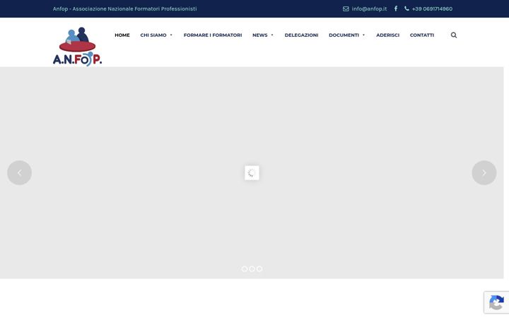 Screenshot of anfop.it