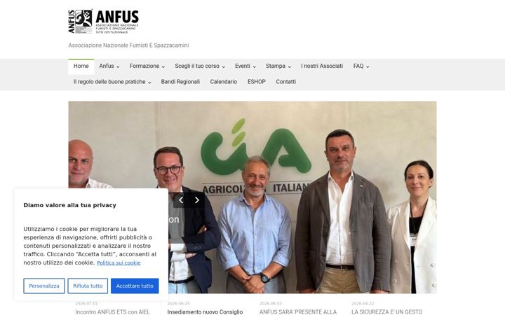 Screenshot of anfus.org