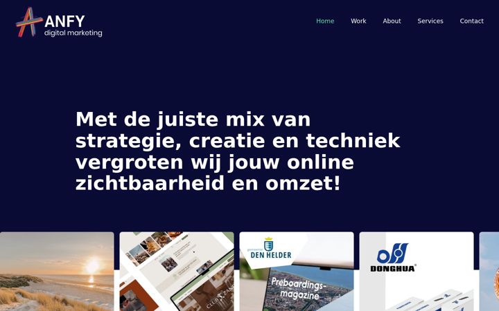 Screenshot of anfy.nl