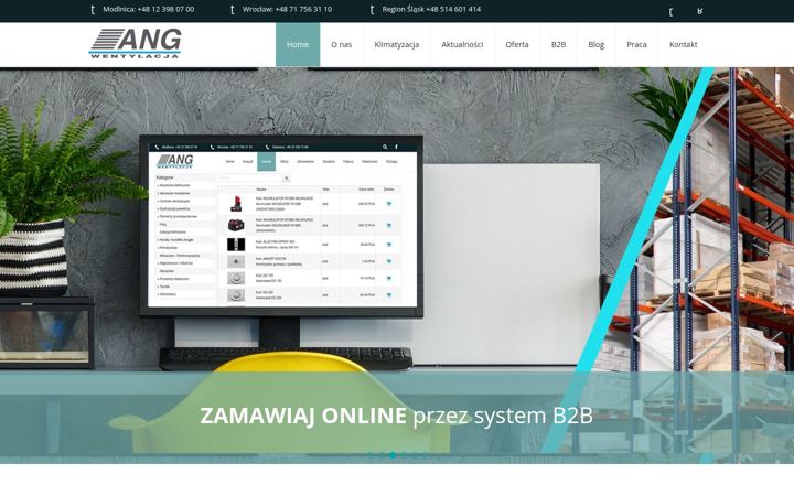Screenshot of ang.com.pl