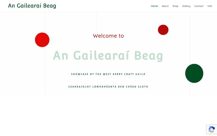 Screenshot of angailearaibeag.com