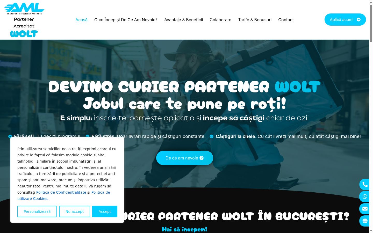 Screenshot tal-banner tal-kunsens muri qabel kwalunkwe interazzjoni