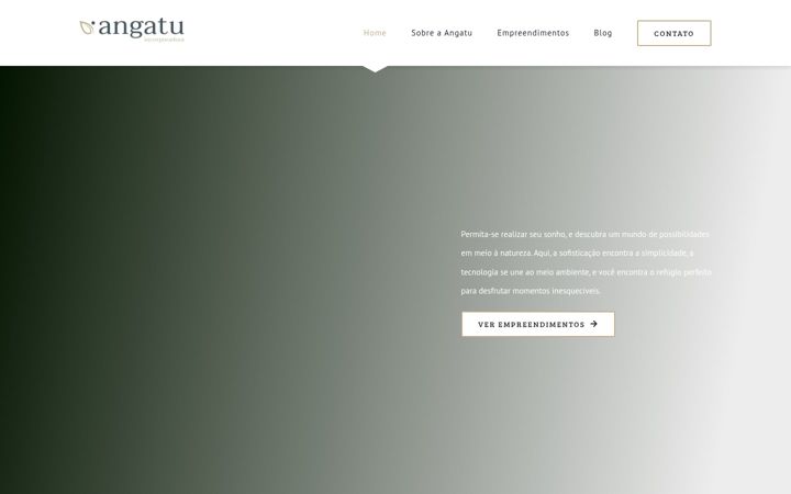 Skjermbilde av angatuincorporadora.com.br