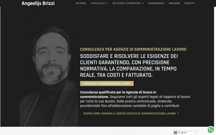 Screenshot του angeelijsbrizzi.it
