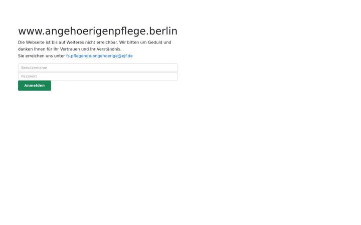 Screenshot of angehoerigenpflege.berlin