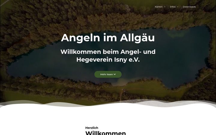 Screenshot of angel-hegeverein-isny.de