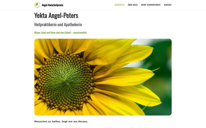 Screenshot of angel-naturheilpraxis.de