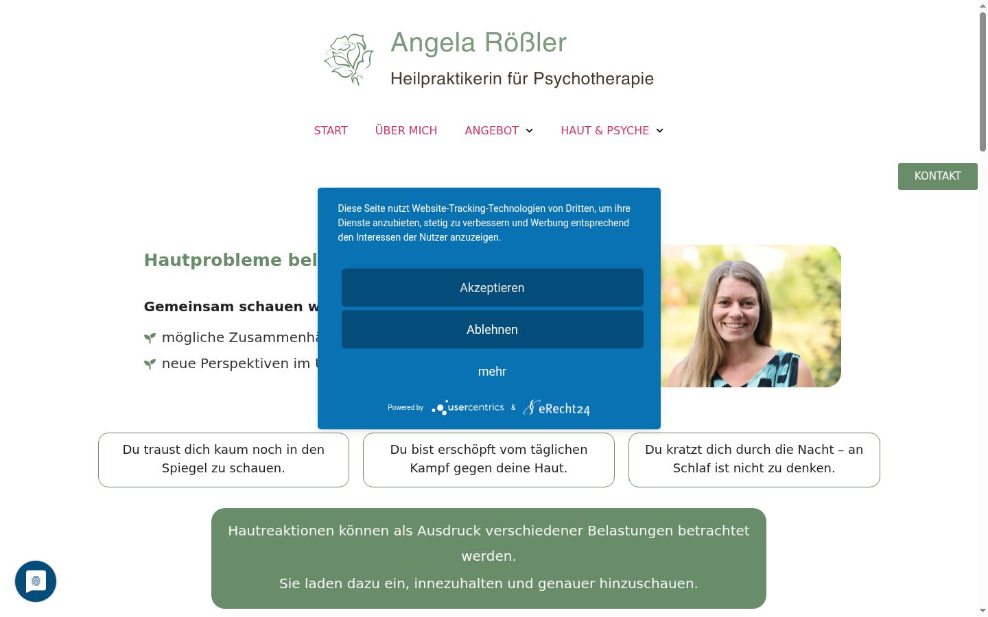Screenshot van de toestemmingsbanner zoals getoond vóór enige interactie