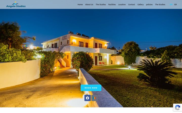 Screenshot of angela-studios.gr