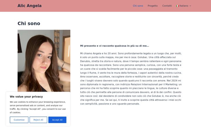 Screenshot of angelaalic.altervista.org