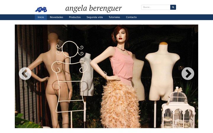 Screenshot of angelaberenguer.es