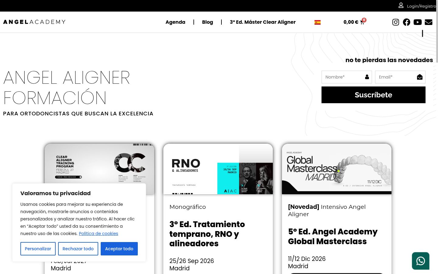 Screenshot tal-banner tal-kunsens muri qabel kwalunkwe interazzjoni