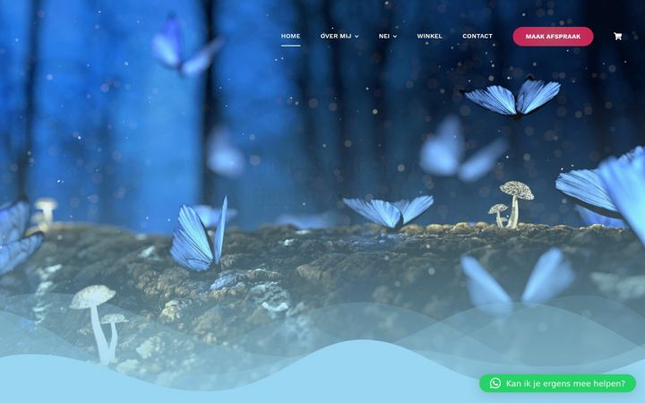 Screenshot of angeladeleeuw.nl