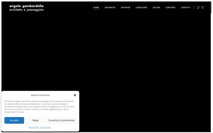 Screenshot του angelagambardella.it