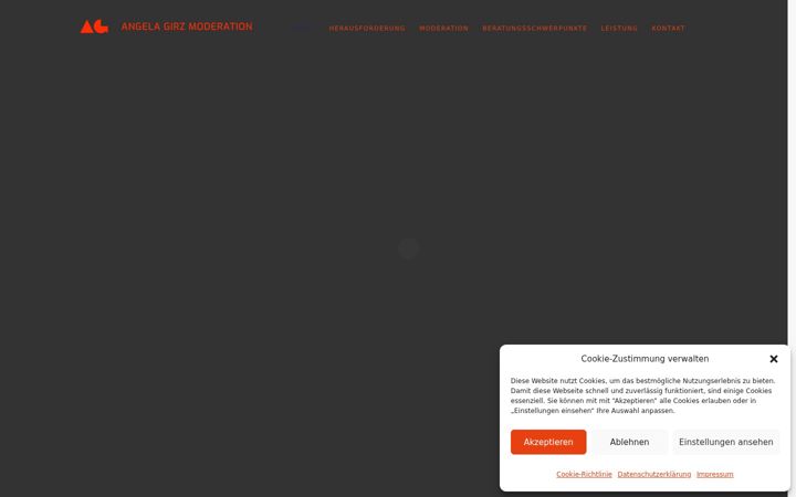 Screenshot of angelagirz-moderation.de