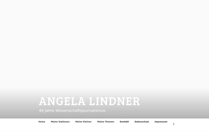 Screenshot of angelalindner.de