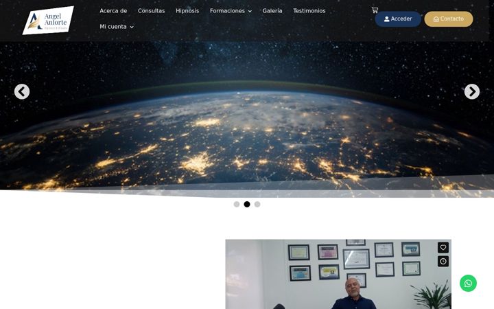 Screenshot του angelaniorte.org