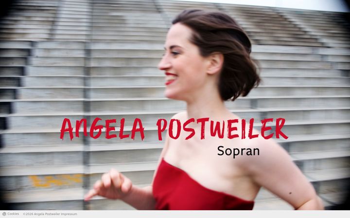 Screenshot of angelapostweiler.de