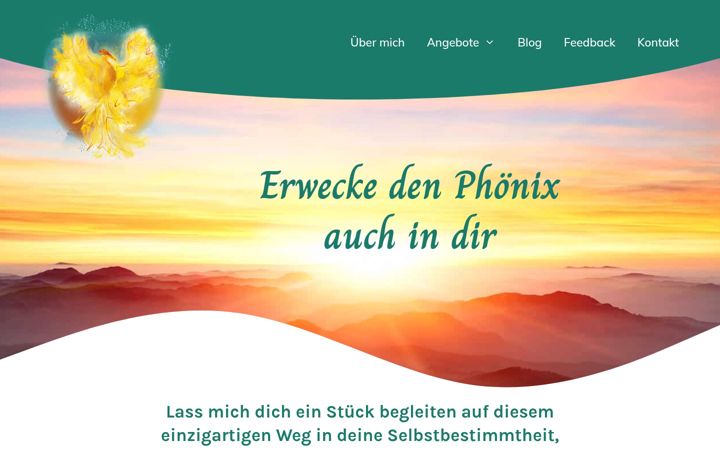 Screenshot of angelasebastian.de